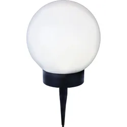Best Season LED-Solar-Kugel, Ø 15 cm, Akku inkl., Weiß