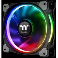 Thermaltake Riing Plus 12 RGB TT Premium Edition (120 mm, 5 x), PC Lüfter, Schwarz