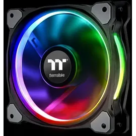 Thermaltake Riing Plus 12 RGB TT Premium Edition (120 mm, 5 x), PC Lüfter, Schwarz