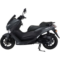 GT UNION Motorroller MaxT 125, 124,6 ccm, 99 km/h, Euro 5, Wassergekühlter Motor schwarz