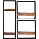 SIT Möbel SIT PANAMA Wandregal-Set 3-teilig 09200-07