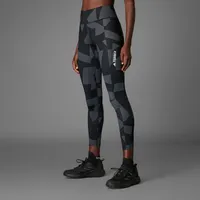 adidas Terrex Multi Printed Leggings - carbon/black/black/black 6
