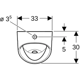 Geberit Renova Urinal (501675008)