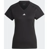 Adidas AEROREADY Train Essentials Minimal Branding V-Neck T-Shirt Black S
