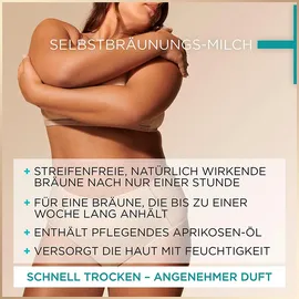 Garnier Natural Bronzer Selbstbräunungs Milch 200 ml