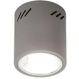 Licht-Erlebnisse Moderne Deckenleuchte MELIPHNE 60W E27 Grau 13,3 cm