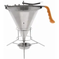 SCHNEIDER Likör- und Fondanttrichter, Edelstahl 199920 , Fassungsvermögen: 1,9 l, Ø 190 mm