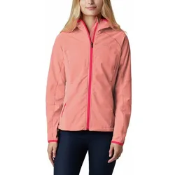 COLUMBIA Damen Jacke Sweet AsTM Softshell Hoodie, Coral Reef, S