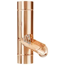 Grömo Regenwasserklappe Ø 100 mm kupfer