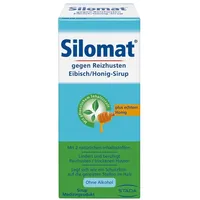 Silomat Eibisch/Honig Sirup Hustensirup mit natürlichen Inhaltsstoffen zur Linderung von Hustenreiz, trockenem Husten, Reizhusten für Kinder und Erwachsene - 1 x 100 ml