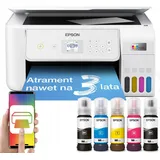 EPSON ECOTANK L3286 3-in-1, WLAN, Drucken, Scannen, Kopieren, XXL-Tintenpatronen im Lieferumfang enthalten - Weiß