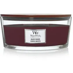 WoodWick Ellipse Black Cherry bis zu 50 Std. Brenndauer mit knisterndem Docht