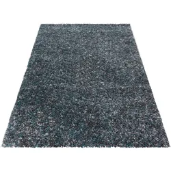 Modern Hochflor Teppich Flauschiger Langflor Teppich, Shaggy Flokati, Rechteckig