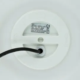 Licht-Erlebnisse Kugelleuchte Kunststoff Ø 40 cm E27 600 lm IP65 weiß