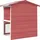 vidaXL Kleintierkäfig Kaninchenstall 94 x 35 x 35 cm rot