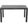 Siena Garden Gartentisch 140 x 90 x 74 cm Matt Anthrazit/Grau