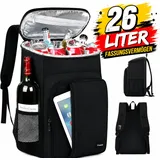 TRIZAND Kühltasche 26L Isolierter Kühlrucksack Rucksack Thermorucksack Picknick