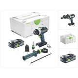 Festool TDC 18/4 I-Basic Akku Bohrschrauber 18 V 75 Nm Brushless + 1x Akku 4,0 Ah + Systainer - ohne Ladegerät