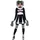 Smiffys Gothic Cheerleader-Kostüm Damen M