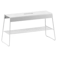 ZONE Denmark - A-Stool Bank mit Ablage, soft grey