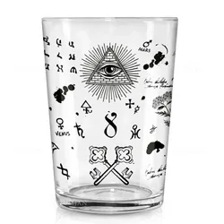 Longdrinkglas - Alchemy Verzierung / 510 ml - 1 Glas