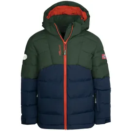 TROLLKIDS Gryllefjord Daunenjacke Forest Green 110