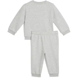 Puma Unisex Baby MINICATS ESS Crew Set FL INF Gestrickte Anzüge, Light Gray Heather,