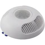Sygonix SY-6906408 Decke PIR-Bewegungsmelder 360° Relais Weiß