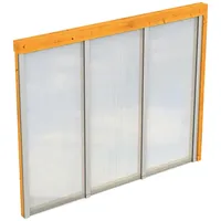 SKANHOLZ Seitenwand 255 x 200 cm eiche hell