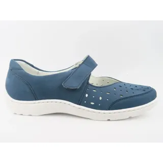 WALDLÄUFER Slipper in blau | Gr.: 40,5