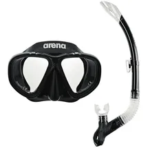 Arena Schnorchelset Premium Snorkeling Set 002018-505 - Black / One size