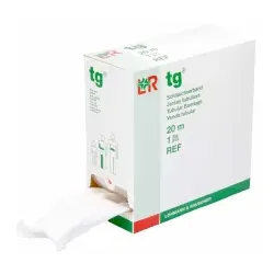 tg® Schlauchverband, weiß, 20 m 24006 , 1 Stück, Gr. 9 (8,5 cm) für Oberschenkel, Kopf, Achselhöhle