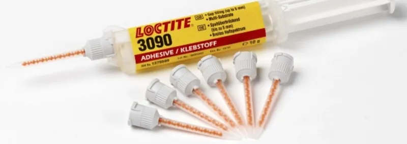 LOCTITE Zweikomponenten-Cyanacrylat-Kleber 3090 - Spritze 10g, transparent