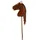 HKM Hobby Horse Premium Dunkelfuchs