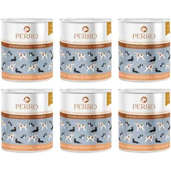 PERRO Schweinefleisch mit Sellerie 6x850g Monoproteinfutter für ausgewachsene Hunde
