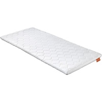 sleepling 194093 viscoelastischer Topper | Visco Memory Foam Topper | orthopädische Matratzenauflage | für alle Matratzen und Betten | Made in EU | Ökotex | Waschbar 60 Grad | 80 x 200 x 6 cm, weiß