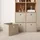 [en.casa] Faltbox 30 x 30 x 28 cm 10-tlg. Beige