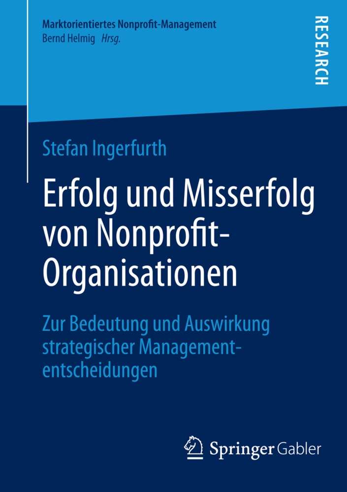 Erfolg Und Misserfolg Von Nonprofit-Organisationen - Stefan Ingerfurth  Kartoniert (TB)