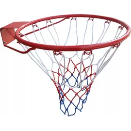 Enero Basketballkorb, mit Netz 45cm, rot