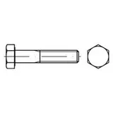 Industrial Quality Supplies Sechskantschraube DIN 931 M 8 x 35 200 Stück