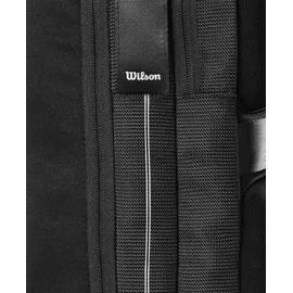 Wilson RF Tennis-Rucksack, Platz für bis zu 2 Schläger, Schwarz