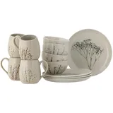 Bloomingville Bea Frühstück Geschirr-Set in natur | Gr.: onesize
