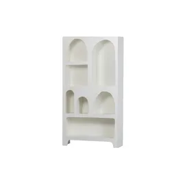 Woood Standregal 95 x 32 x 180 cm Weiß