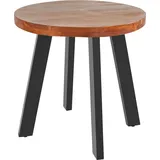 SAM Outillage Sophia Ø 80 cm nussbaumfarben/schwarz
