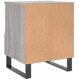 vidaXL Nachttische 2 Stk. Grau Sonoma 40x35x50 cm Holzwerkstoff