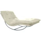 W.Schillig Relaxliege daily dreams Polyester 75 x 85 x 169 cm Beige mit Kissen