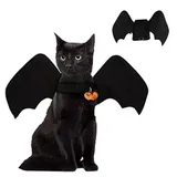 Halloween Kostüm Fledermaus Batman für Hund oder Katze Größe L, Nr. 560