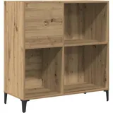 vidaXL Plattenschrank Artisan-Eiche 84,5x38x89 cm Holzwerkstoff