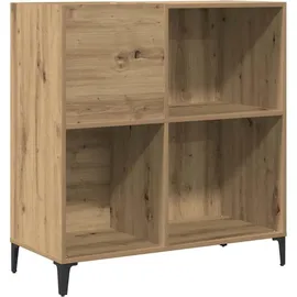 vidaXL Plattenschrank Artisan-Eiche 84,5x38x89 cm Holzwerkstoff