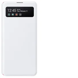 Samsung S View Wallet Cover EF-EA415 für Galaxy A41 white